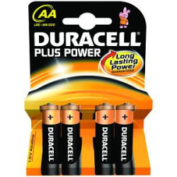 Duracell Plus Power Bateria descartável AA Alcalino MN1500B4