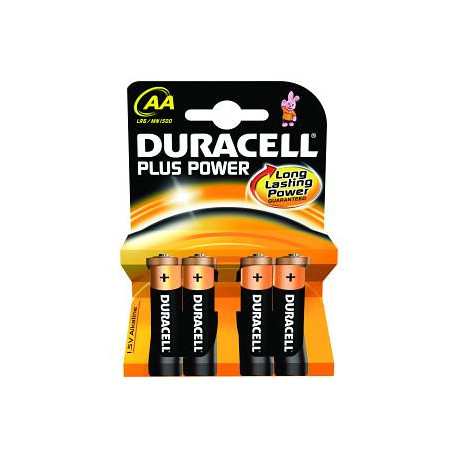 Duracell Plus Power AA 4 pcs MN1500B4