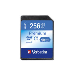 Verbatim Premium 256 GB SDXC UHS-I Clase 10 44026