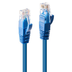 Lindy 48017 Netzwerkkabel Blau 1 m Cat6 U/UTP UTP