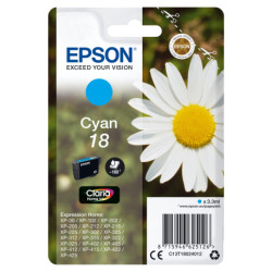 Epson Daisy Singlepack Cyan 18 Claria Home Ink C13T18024012