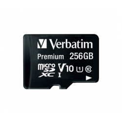 Verbatim Premium U1 256 GB MicroSDXC UHS-I Clase 10 44087