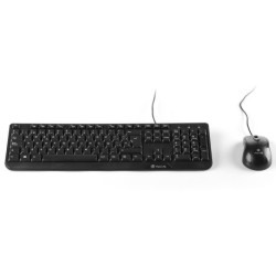 NGS Cocoa Kit clavier Souris incluse USB QWERTY Italien Noir COCOAKITITAL