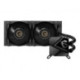 MSI MAG CORELIQUID P240 Liquid CPU Cooler '240mm Radiator, 2x 120mm PWM Fan, Compatible with Intel and AMD Platforms, MAG CP240