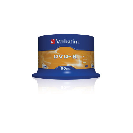 Verbatim DVD-R Matt Silver 4,7 GB 50 pz 43548