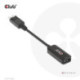 CLUB3D CAC-1088 câble vidéo et adaptateur 0,21 m DisplayPort HDMI Noir