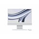 Apple iMac 24-inch with Retina 4.5K display: M3 chip with 8‑core CPU and 10‑core GPU, 256GB SSD - Silver MQRJ3T/A