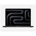 Apple MacBook Pro Laptop 36,1 cm (14.2") Apple M M3 Max 36 GB 1 TB SSD Wi-Fi 6E (802.11ax) macOS Sonoma Schwarz MRX53T/A