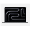 Apple MacBook Pro Portátil 36,1 cm (14.2") Apple M M3 8 GB 512 GB SSD Wi-Fi 6E (802.11ax) macOS Sonoma Gris MTL73T/A