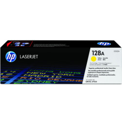 HP 128A toner LaserJet jaune authentique CE322A