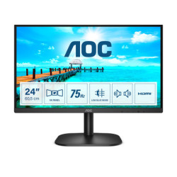 AOC B2 24B2XDAM LED display 60.5 cm 23.8 1920 x 1080 pixels Full HD Black 24B2XDAM_SI
