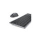 DELL KM7120W teclado Rato incluído RF Wireless + Bluetooth QWERTY Italiano Cinzento, Titânio KM7120W-GY-ITL