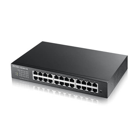 Zyxel GS1900-24E Managed L2 Gigabit Ethernet 10/100/1000 Black GS1900-24E-EU0102F