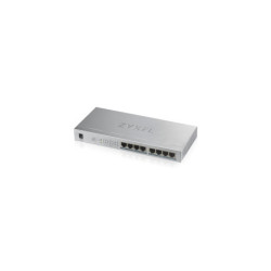 Zyxel GS1008HP Unmanaged Gigabit Ethernet 10/100/1000 Power over Ethernet PoE Grau GS1008HP-EU0101F