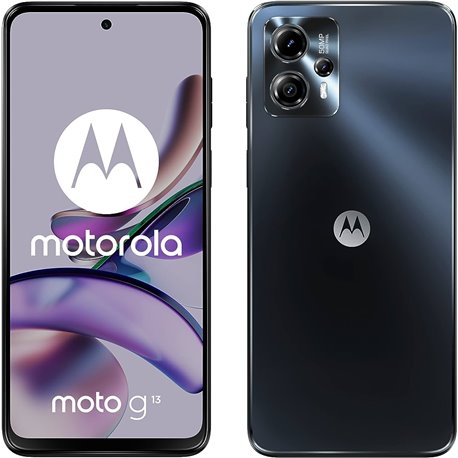 Motorola Moto G 13 16,5 cm 6.5 Dual SIM Android 13 4G USB Type-C 4 GB 128 GB 5000 mAh Preto PAWV0016SE