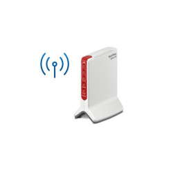 FRITZBox Box 6820 LTE International router inalámbrico Gigabit Ethernet Banda única 2,4 GHz 4G Rojo, Blanco 20002907