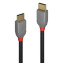 Lindy 1m USB 2.0 Type C Cable, Anthra Line 36871