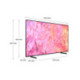 Samsung Series 6 QE50Q60CAU 127 cm 50 4K Ultra HD Smart-TV WLAN Schwarz QE50Q60CAUXZT