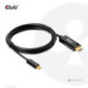 CLUB3D CAC-1334 adaptador de cabo de vídeo 1,8 m HDMI Type A Standard USB Type-C