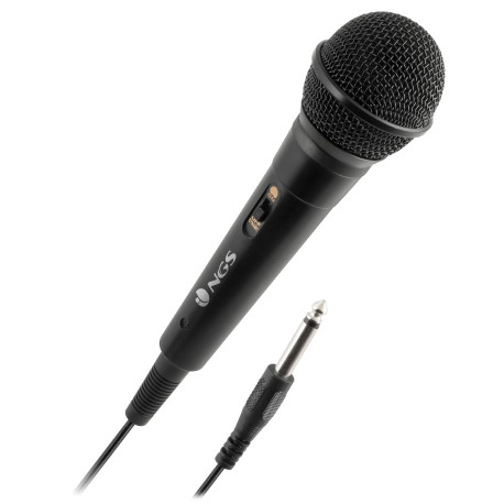 NGS Singer Fire Nero Microfono per karaoke SINGERFIRE