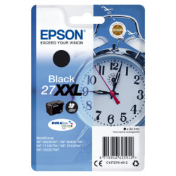 Epson Alarm clock Singlepack Black 27XXL DURABrite Ultra Ink C13T27914012