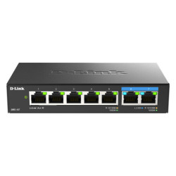 D-Link DMS-107 switch No administrado Gigabit Ethernet 10/100/1000 Negro