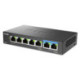D-Link DMS-107 switch di rete Non gestito Gigabit Ethernet 10/100/1000 Nero