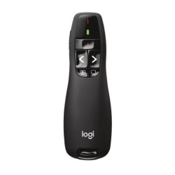 Logitech R400 puntatore wireless RF Nero 910-001356