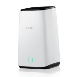 Zyxel FWA510 router inalámbrico Multi-Gigabit Ethernet Tribanda 2,4 GHz/5 GHz/5 GHz 5G Negro, Blanco FWA-510-EU0102F