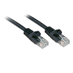 Lindy Rj45/Rj45 Cat6 5m networking cable Black U/UTP UTP 48195