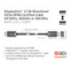 CLUB3D CAC-1091 cabo DisplayPort 1,2 m Preto