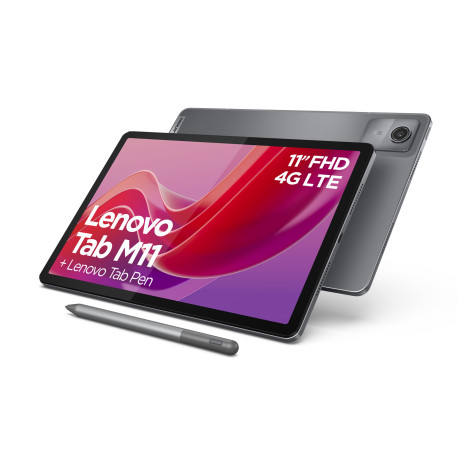 Lenovo Tab M11 4G LTE 128 GB 27.9 cm 11 Mediatek 4 GB Wi-Fi 5 802.11ac Android 13 Grey ZADB0034SE