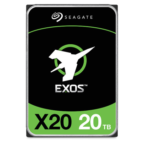 Seagate Enterprise Exos X20 3.5 20 TB Serial ATA III ST20000NM007D
