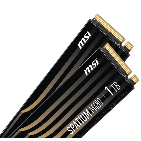 MSI SPATIUM M480 M.2 1 To PCI Express 4.0 3D NAND NVMe S78-440L490-P83