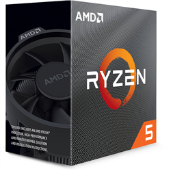 AMD CPU RYZEN 5, 5500, AM4, 4.20GHz 6 CORE, CACHE 19MB, 65W WRAITH STEALTH COOLER