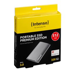 INTENSO SSD ESTERNO PREMIUM 512GB 1,8 USB 3.2 320MB/S