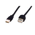 DIGITUS CAVO USB 2.0, A/A, M/F, COLORE NERO, 1,80MT AK7012AL