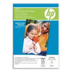 HP Everyday Photo Paper, Glossy, 200 g/m2, A4 210 x 297 mm, 100 sheets Q2510A