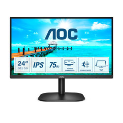 AOC B2 24B2XDA LED display 60.5 cm 23.8 1920 x 1080 pixels Full HD Black