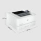 HP LaserJet Pro Impressora 4002dn, Preto e branco, Impressora para Pequenas e médias empresas, Impressão, Impressão 2Z605F