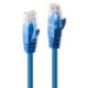 Lindy 48016 cable de red Azul 0,5 m Cat6 U/UTP UTP