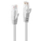 Lindy 0.5m CAT6 U/UTP Network Cable, White 48091