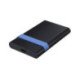 Verbatim Store'N'Go Enclosure Kit Compartimento HDD/SSD Preto, Azul 2.5 53106