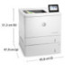 HP Color LaserJet Enterprise Stampante Enterprise Color LaserJet M555x, Color, Stampante per Stampa, Stampa fronte/retro 7ZU79A