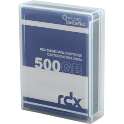 Overland-Tandberg 8541-RDX medio de almacenamiento para copia de seguridad Cartucho RDX disco extraíble 500 GB