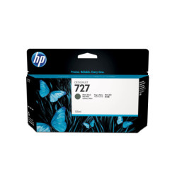 HP Cartuccia inchiostro nero opaco DesignJet 727, 130 ml B3P22A