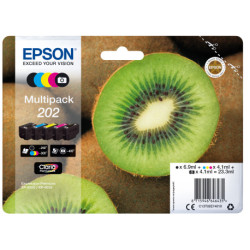 Epson Kiwi Multipack 5-colours 202 Claria Premium Ink C13T02E74010