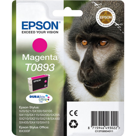 Epson Monkey Cartuccia Magenta C13T08934011