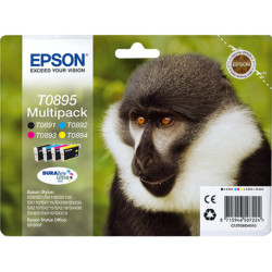 Epson Monkey Multipack de 4 cores T0895 Tinta DURABrite Ultra C13T08954010