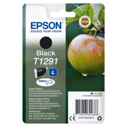 Epson Apple Singlepack Black T1291 DURABrite Ultra Ink C13T12914012